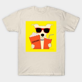 Funky Dog at the Movies T-Shirt